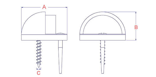 dimensions butée de porte sphérique laiton