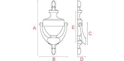 plan heurtoir à l'anglaise